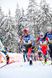 20.01.2024, Oberhof, Germany (GER): Antoine Cyr (CAN) - FIS world cup cross-country, mass, Oberhof (GER). www.nordicfocus.com. © Authamayou/NordicFocus. Every downloaded picture is fee-liable.