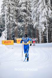 20.01.2024, Oberhof, Germany (GER): Olzhas Klimin (KAZ) - FIS world cup cross-country, mass, Oberhof (GER). www.nordicfocus.com. © Authamayou/NordicFocus. Every downloaded picture is fee-liable.