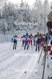 20.01.2024, Oberhof, Germany (GER): Jonna Sundling (SWE), Johanna Matintalo (FIN), Jessie Diggins (USA), (l-r)  - FIS world cup cross-country, mass, Oberhof (GER). www.nordicfocus.com. © Authamayou/NordicFocus. Every downloaded picture is fee-liable.