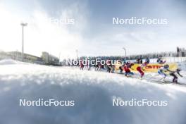 20.01.2024, Oberhof, Germany (GER): Teresa Stadlober (AUT), Kerttu Niskanen (FIN), Pia Fink (GER), (l-r)  - FIS world cup cross-country, mass, Oberhof (GER). www.nordicfocus.com. © Modica/NordicFocus. Every downloaded picture is fee-liable.