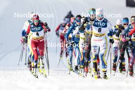 20.01.2024, Oberhof, Germany (GER): Heidi Weng (NOR), Victoria Carl (GER), (l-r)  - FIS world cup cross-country, mass, Oberhof (GER). www.nordicfocus.com. © Modica/NordicFocus. Every downloaded picture is fee-liable.