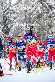 20.01.2024, Oberhof, Germany (GER): Johannes Hoesflot Klaebo (NOR) - FIS world cup cross-country, mass, Oberhof (GER). www.nordicfocus.com. © Authamayou/NordicFocus. Every downloaded picture is fee-liable.