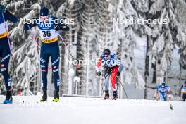 20.01.2024, Oberhof, Germany (GER): Olivier Leveille (CAN) - FIS world cup cross-country, mass, Oberhof (GER). www.nordicfocus.com. © Authamayou/NordicFocus. Every downloaded picture is fee-liable.