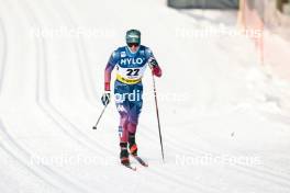 20.01.2024, Oberhof, Germany (GER): Scott Patterson (USA) - FIS world cup cross-country, mass, Oberhof (GER). www.nordicfocus.com. © Modica/NordicFocus. Every downloaded picture is fee-liable.