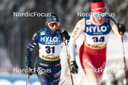 20.01.2024, Oberhof, Germany (GER): Juliette Ducordeau (FRA) - FIS world cup cross-country, mass, Oberhof (GER). www.nordicfocus.com. © Modica/NordicFocus. Every downloaded picture is fee-liable.