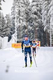 20.01.2024, Oberhof, Germany (GER): Davide Graz (ITA) - FIS world cup cross-country, mass, Oberhof (GER). www.nordicfocus.com. © Authamayou/NordicFocus. Every downloaded picture is fee-liable.
