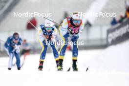 21.01.2024, Oberhof, Germany (GER): Linn Svahn (SWE) - FIS world cup cross-country, relay, Oberhof (GER). www.nordicfocus.com. © Modica/NordicFocus. Every downloaded picture is fee-liable.