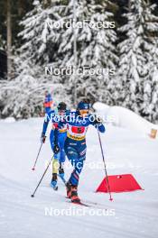 21.01.2024, Oberhof, Germany (GER): Juliette Ducordeau (FRA) - FIS world cup cross-country, relay, Oberhof (GER). www.nordicfocus.com. © Authamayou/NordicFocus. Every downloaded picture is fee-liable.