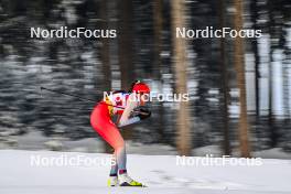 21.01.2024, Oberhof, Germany (GER): Giuliana Werro (SUI) - FIS world cup cross-country, relay, Oberhof (GER). www.nordicfocus.com. © Authamayou/NordicFocus. Every downloaded picture is fee-liable.