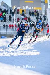 21.01.2024, Oberhof, Germany (GER): Richard Jouve (FRA) - FIS world cup cross-country, relay, Oberhof (GER). www.nordicfocus.com. © Authamayou/NordicFocus. Every downloaded picture is fee-liable.