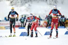 21.01.2024, Oberhof, Germany (GER): Lisa Lohmann (GER), Verena Veit (GER), (l-r)  - FIS world cup cross-country, relay, Oberhof (GER). www.nordicfocus.com. © Modica/NordicFocus. Every downloaded picture is fee-liable.
