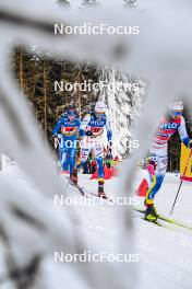 21.01.2024, Oberhof, Germany (GER): Johanna Matintalo (FIN), Emma Ribom (SWE), (l-r)  - FIS world cup cross-country, relay, Oberhof (GER). www.nordicfocus.com. © Authamayou/NordicFocus. Every downloaded picture is fee-liable.