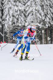 21.01.2024, Oberhof, Germany (GER): Linn Svahn (SWE) - FIS world cup cross-country, relay, Oberhof (GER). www.nordicfocus.com. © Authamayou/NordicFocus. Every downloaded picture is fee-liable.