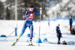 27.01.2024, Goms, Switzerland (SUI): Mariya Gerachshenko (KAZ) - FIS world cup cross-country, individual sprint, Goms (SUI). www.nordicfocus.com. © Modica/NordicFocus. Every downloaded picture is fee-liable.