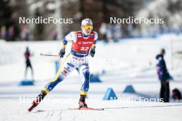 27.01.2024, Goms, Switzerland (SUI): Johanna Hagstroem (SWE) - FIS world cup cross-country, individual sprint, Goms (SUI). www.nordicfocus.com. © Modica/NordicFocus. Every downloaded picture is fee-liable.