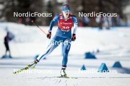 27.01.2024, Goms, Switzerland (SUI): Tiia Olkkonen (FIN) - FIS world cup cross-country, individual sprint, Goms (SUI). www.nordicfocus.com. © Modica/NordicFocus. Every downloaded picture is fee-liable.