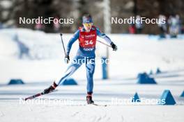 27.01.2024, Goms, Switzerland (SUI): Krista Parmakoski (FIN) - FIS world cup cross-country, individual sprint, Goms (SUI). www.nordicfocus.com. © Modica/NordicFocus. Every downloaded picture is fee-liable.