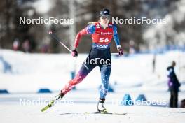27.01.2024, Goms, Switzerland (SUI): Sophia Tsu Velicer (TPE) - FIS world cup cross-country, individual sprint, Goms (SUI). www.nordicfocus.com. © Modica/NordicFocus. Every downloaded picture is fee-liable.