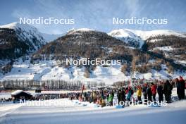 27.01.2024, Goms, Switzerland (SUI): Public of the race - FIS world cup cross-country, individual sprint, Goms (SUI). www.nordicfocus.com. © Modica/NordicFocus. Every downloaded picture is fee-liable.