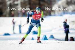 27.01.2024, Goms, Switzerland (SUI): Anja Mandeljc (SLO) - FIS world cup cross-country, individual sprint, Goms (SUI). www.nordicfocus.com. © Modica/NordicFocus. Every downloaded picture is fee-liable.
