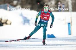 27.01.2024, Goms, Switzerland (SUI): Bentley Walker-Broose (AUS) - FIS world cup cross-country, individual sprint, Goms (SUI). www.nordicfocus.com. © Modica/NordicFocus. Every downloaded picture is fee-liable.