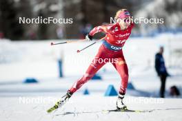27.01.2024, Goms, Switzerland (SUI): Teresa Stadlober (AUT) - FIS world cup cross-country, individual sprint, Goms (SUI). www.nordicfocus.com. © Modica/NordicFocus. Every downloaded picture is fee-liable.