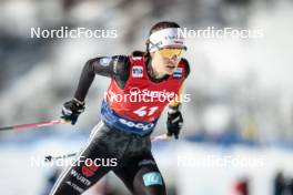 27.01.2024, Goms, Switzerland (SUI): Lena Keck (GER) - FIS world cup cross-country, individual sprint, Goms (SUI). www.nordicfocus.com. © Modica/NordicFocus. Every downloaded picture is fee-liable.