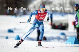 27.01.2024, Goms, Switzerland (SUI): Krista Parmakoski (FIN) - FIS world cup cross-country, individual sprint, Goms (SUI). www.nordicfocus.com. © Modica/NordicFocus. Every downloaded picture is fee-liable.