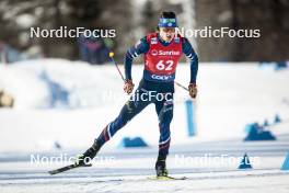 27.01.2024, Goms, Switzerland (SUI): Sabin Coupat (FRA) - FIS world cup cross-country, individual sprint, Goms (SUI). www.nordicfocus.com. © Modica/NordicFocus. Every downloaded picture is fee-liable.