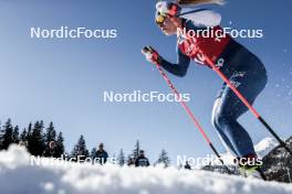 27.01.2024, Goms, Switzerland (SUI): Jasmi Joensuu (FIN) - FIS world cup cross-country, individual sprint, Goms (SUI). www.nordicfocus.com. © Modica/NordicFocus. Every downloaded picture is fee-liable.