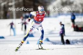 27.01.2024, Goms, Switzerland (SUI): Frida Karlsson (SWE) - FIS world cup cross-country, individual sprint, Goms (SUI). www.nordicfocus.com. © Modica/NordicFocus. Every downloaded picture is fee-liable.