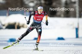 27.01.2024, Goms, Switzerland (SUI): Lena Keck (GER) - FIS world cup cross-country, individual sprint, Goms (SUI). www.nordicfocus.com. © Modica/NordicFocus. Every downloaded picture is fee-liable.