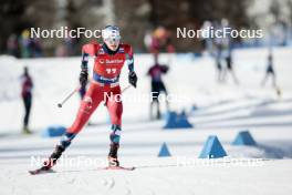 27.01.2024, Goms, Switzerland (SUI): Kristin Austgulen Fosnaes (NOR) - FIS world cup cross-country, individual sprint, Goms (SUI). www.nordicfocus.com. © Modica/NordicFocus. Every downloaded picture is fee-liable.