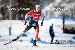 27.01.2024, Goms, Switzerland (SUI): Olivia Bouffard-Nesbitt (CAN) - FIS world cup cross-country, individual sprint, Goms (SUI). www.nordicfocus.com. © Modica/NordicFocus. Every downloaded picture is fee-liable.
