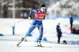 27.01.2024, Goms, Switzerland (SUI): Anna Melnik (KAZ) - FIS world cup cross-country, individual sprint, Goms (SUI). www.nordicfocus.com. © Modica/NordicFocus. Every downloaded picture is fee-liable.