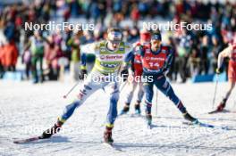 27.01.2024, Goms, Switzerland (SUI): Edvin Anger (SWE) - FIS world cup cross-country, individual sprint, Goms (SUI). www.nordicfocus.com. © Modica/NordicFocus. Every downloaded picture is fee-liable.
