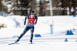 27.01.2024, Goms, Switzerland (SUI): Nicole Monsorno (ITA) - FIS world cup cross-country, individual sprint, Goms (SUI). www.nordicfocus.com. © Modica/NordicFocus. Every downloaded picture is fee-liable.