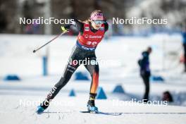 27.01.2024, Goms, Switzerland (SUI): Laura Gimmler (GER) - FIS world cup cross-country, individual sprint, Goms (SUI). www.nordicfocus.com. © Modica/NordicFocus. Every downloaded picture is fee-liable.
