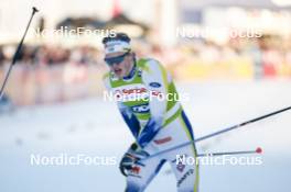 27.01.2024, Goms, Switzerland (SUI): Edvin Anger (SWE) - FIS world cup cross-country, individual sprint, Goms (SUI). www.nordicfocus.com. © Modica/NordicFocus. Every downloaded picture is fee-liable.