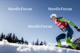 27.01.2024, Goms, Switzerland (SUI): Vili Crv (SLO) - FIS world cup cross-country, individual sprint, Goms (SUI). www.nordicfocus.com. © Modica/NordicFocus. Every downloaded picture is fee-liable.