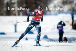 27.01.2024, Goms, Switzerland (SUI): Melissa Gal (FRA) - FIS world cup cross-country, individual sprint, Goms (SUI). www.nordicfocus.com. © Modica/NordicFocus. Every downloaded picture is fee-liable.