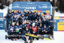 27.01.2024, Goms, Switzerland (SUI): Lucas Chanavat (FRA), Richard Jouve (FRA), (l-r)  - FIS world cup cross-country, individual sprint, Goms (SUI). www.nordicfocus.com. © Modica/NordicFocus. Every downloaded picture is fee-liable.