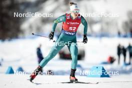 27.01.2024, Goms, Switzerland (SUI): Ellen Soehol Lie (AUS) - FIS world cup cross-country, individual sprint, Goms (SUI). www.nordicfocus.com. © Modica/NordicFocus. Every downloaded picture is fee-liable.