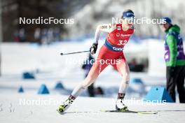 27.01.2024, Goms, Switzerland (SUI): Lea Fischer (SUI) - FIS world cup cross-country, individual sprint, Goms (SUI). www.nordicfocus.com. © Modica/NordicFocus. Every downloaded picture is fee-liable.