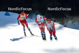 28.01.2024, Goms, Switzerland (SUI): Simen Hegstad Krueger (NOR) - FIS world cup cross-country, mass, Goms (SUI). www.nordicfocus.com. © Modica/NordicFocus. Every downloaded picture is fee-liable.