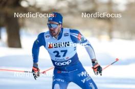 28.01.2024, Goms, Switzerland (SUI): Markus Vuorela (FIN) - FIS world cup cross-country, mass, Goms (SUI). www.nordicfocus.com. © Modica/NordicFocus. Every downloaded picture is fee-liable.