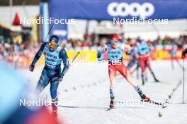 28.01.2024, Goms, Switzerland (SUI): Richard Jouve (FRA) - FIS world cup cross-country, mass, Goms (SUI). www.nordicfocus.com. © Modica/NordicFocus. Every downloaded picture is fee-liable.