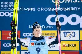 28.01.2024, Goms, Switzerland (SUI): Johannes Hoesflot Klaebo (NOR) - FIS world cup cross-country, mass, Goms (SUI). www.nordicfocus.com. © Modica/NordicFocus. Every downloaded picture is fee-liable.