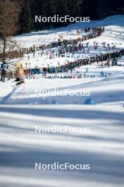 28.01.2024, Goms, Switzerland (SUI): Mens race - FIS world cup cross-country, mass, Goms (SUI). www.nordicfocus.com. © Modica/NordicFocus. Every downloaded picture is fee-liable.