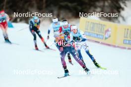 28.01.2024, Goms, Switzerland (SUI): Jessie Diggins (USA) - FIS world cup cross-country, mass, Goms (SUI). www.nordicfocus.com. © Modica/NordicFocus. Every downloaded picture is fee-liable.